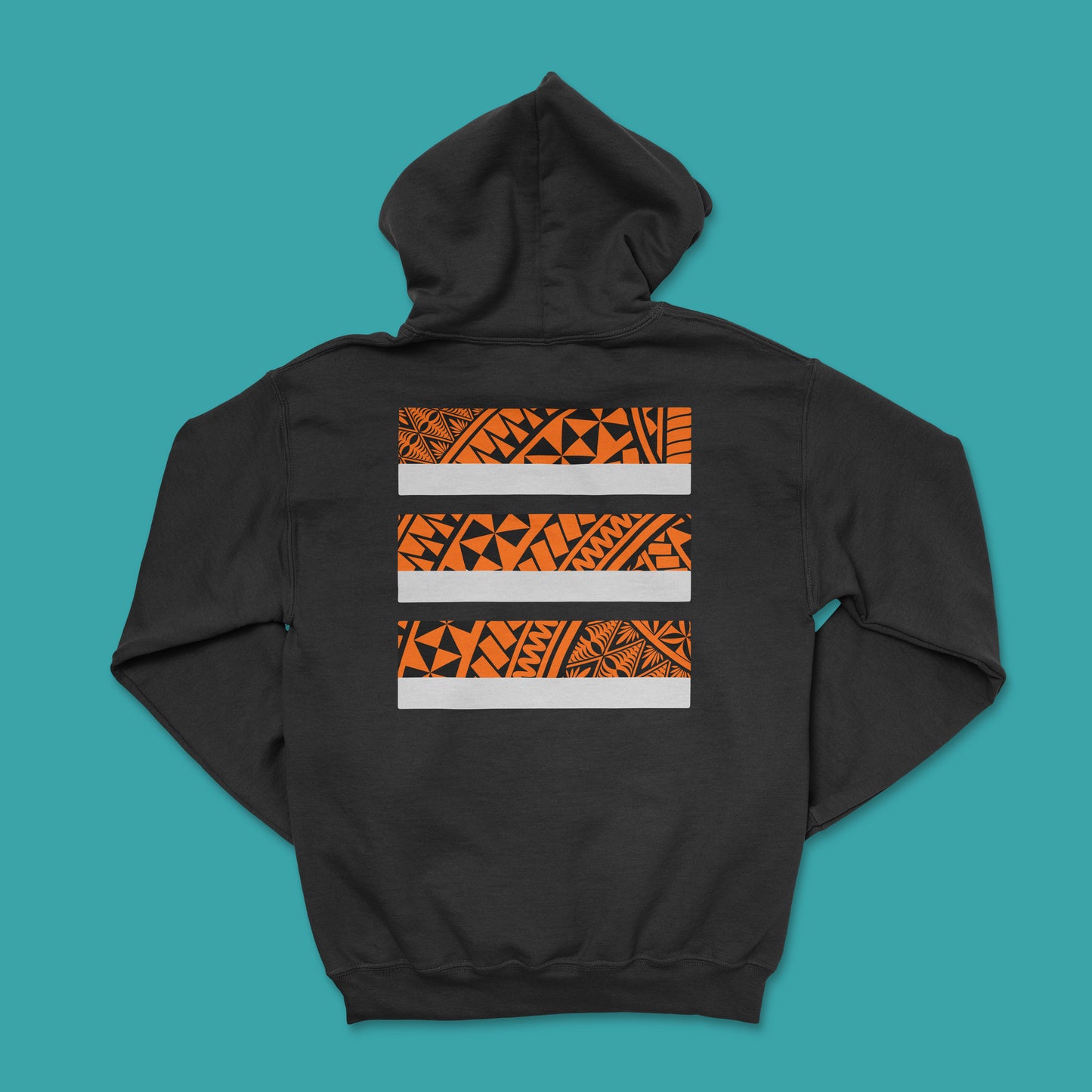 Construction Sweater - Orange Stripes