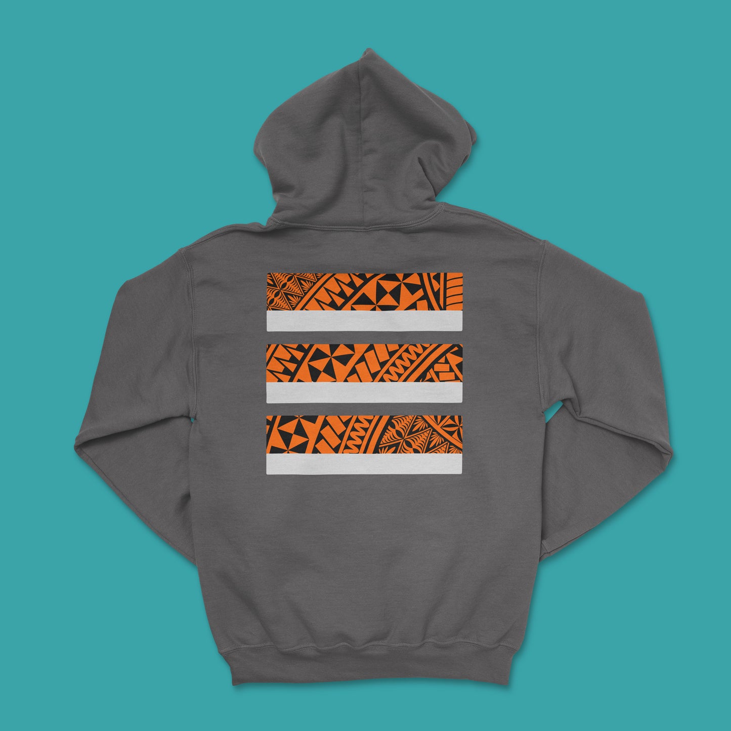 Construction Sweater - Orange Stripes