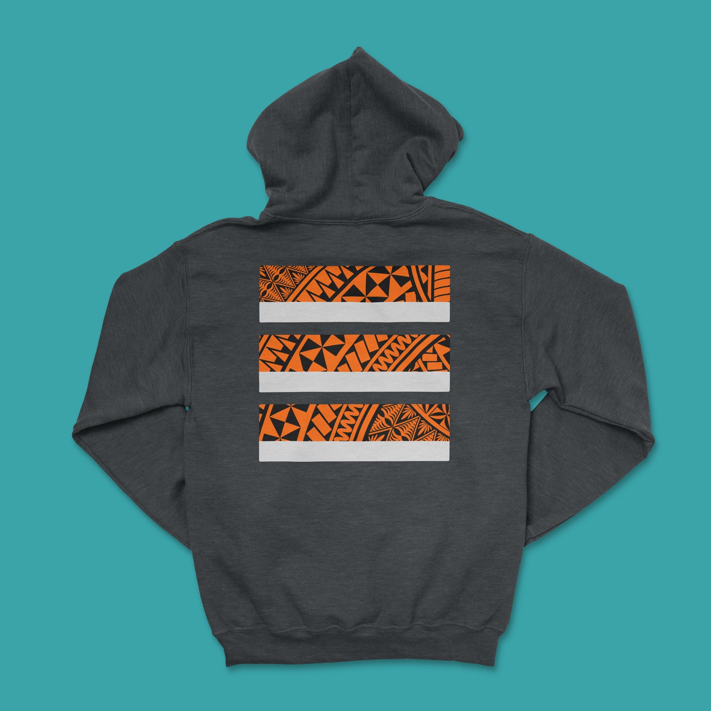 Construction Sweater - Orange Stripes