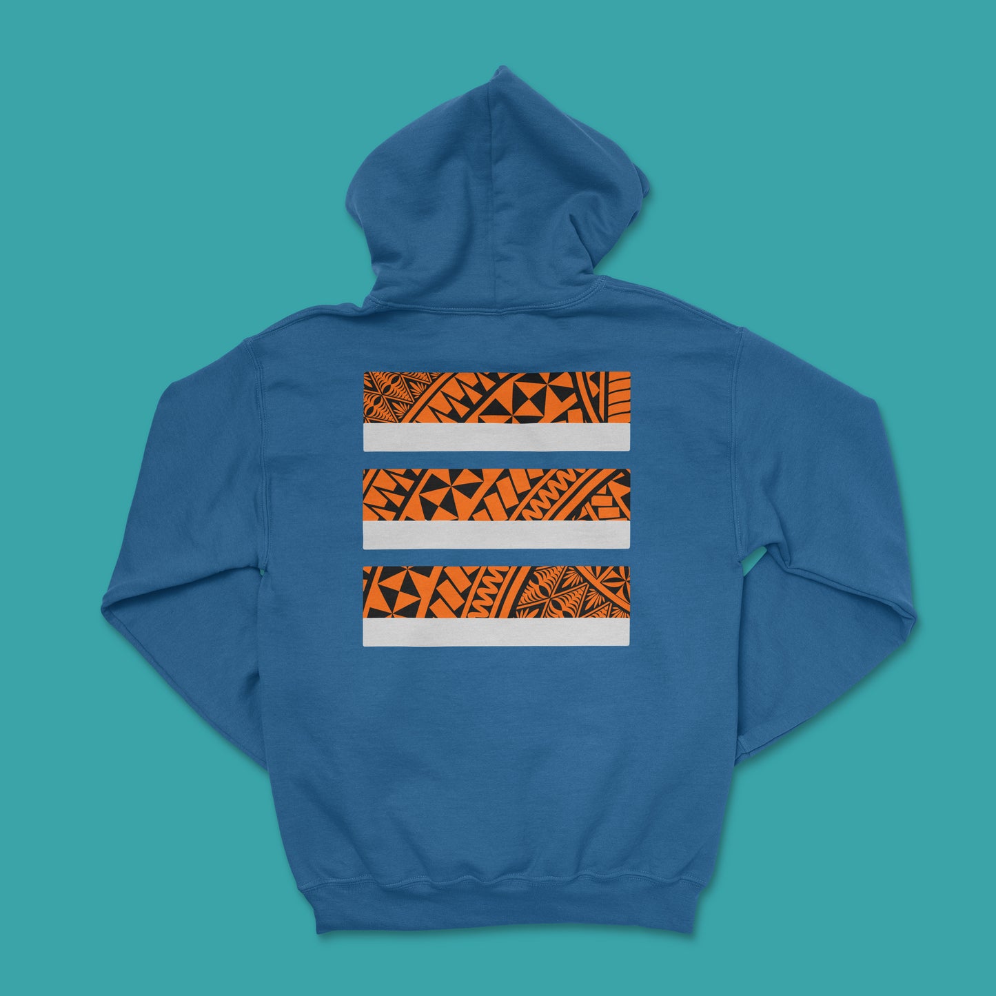 Construction Sweater - Orange Stripes