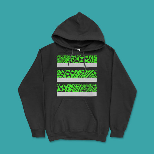 Construction Sweaters - Green Stripes