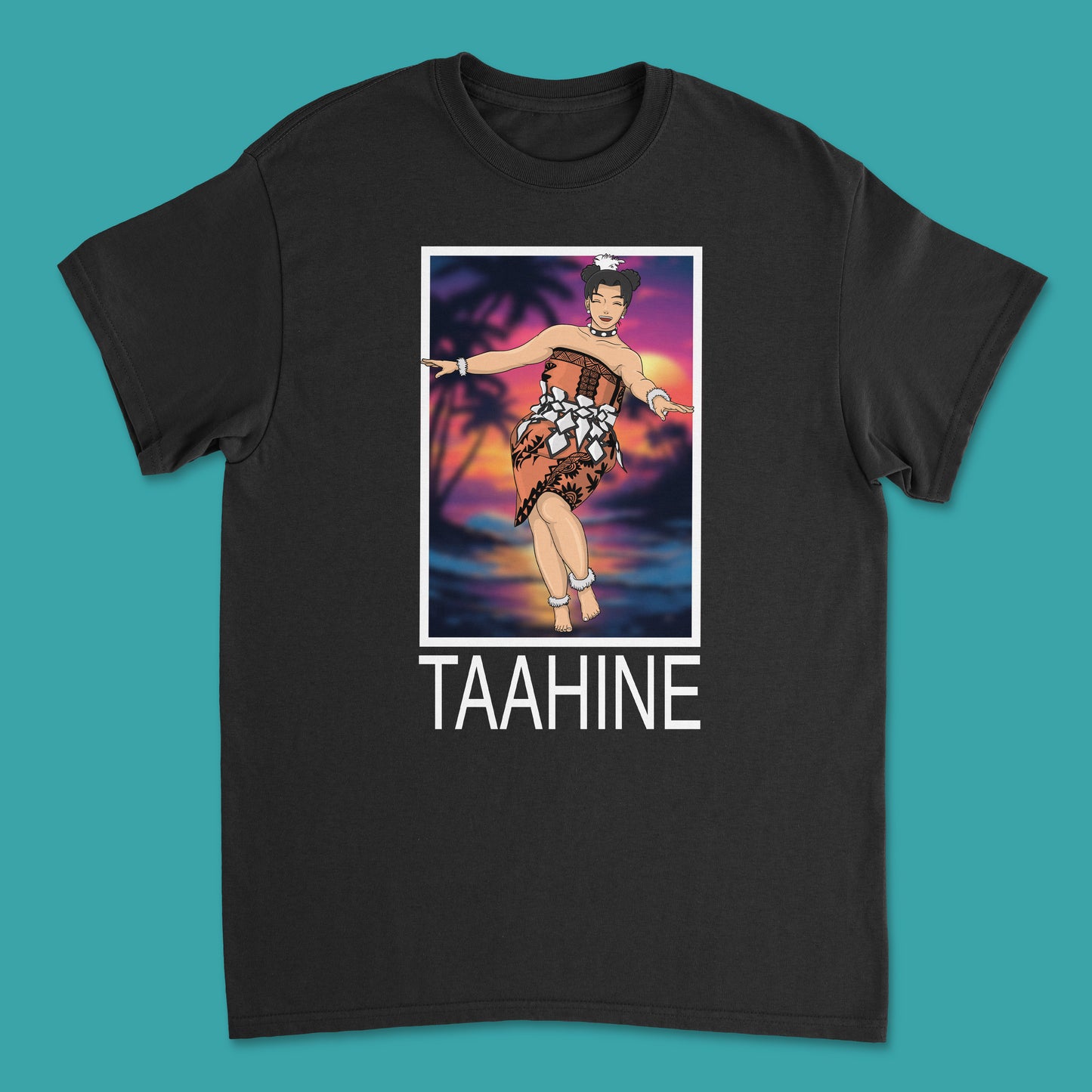 Kids Short Sleeve T-Shirt - Taahine