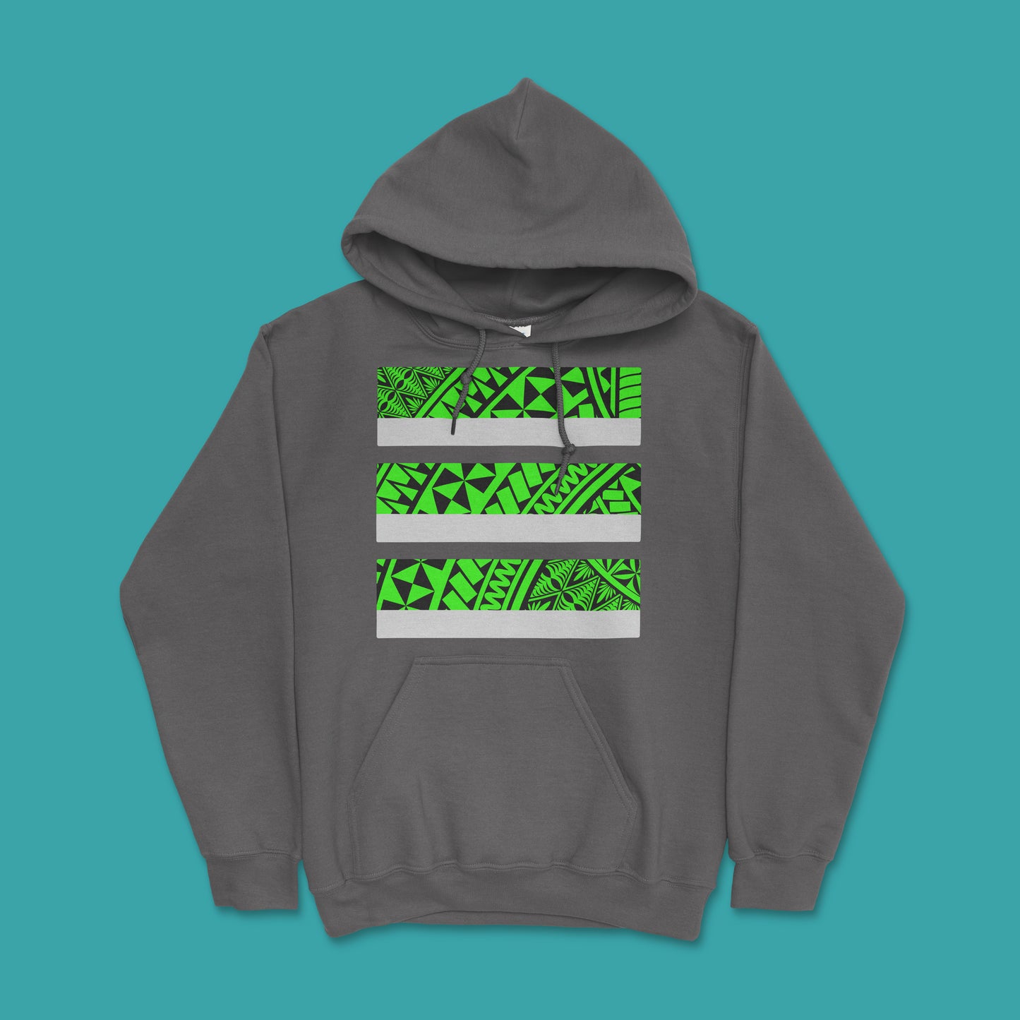 Construction Sweaters - Green Stripes