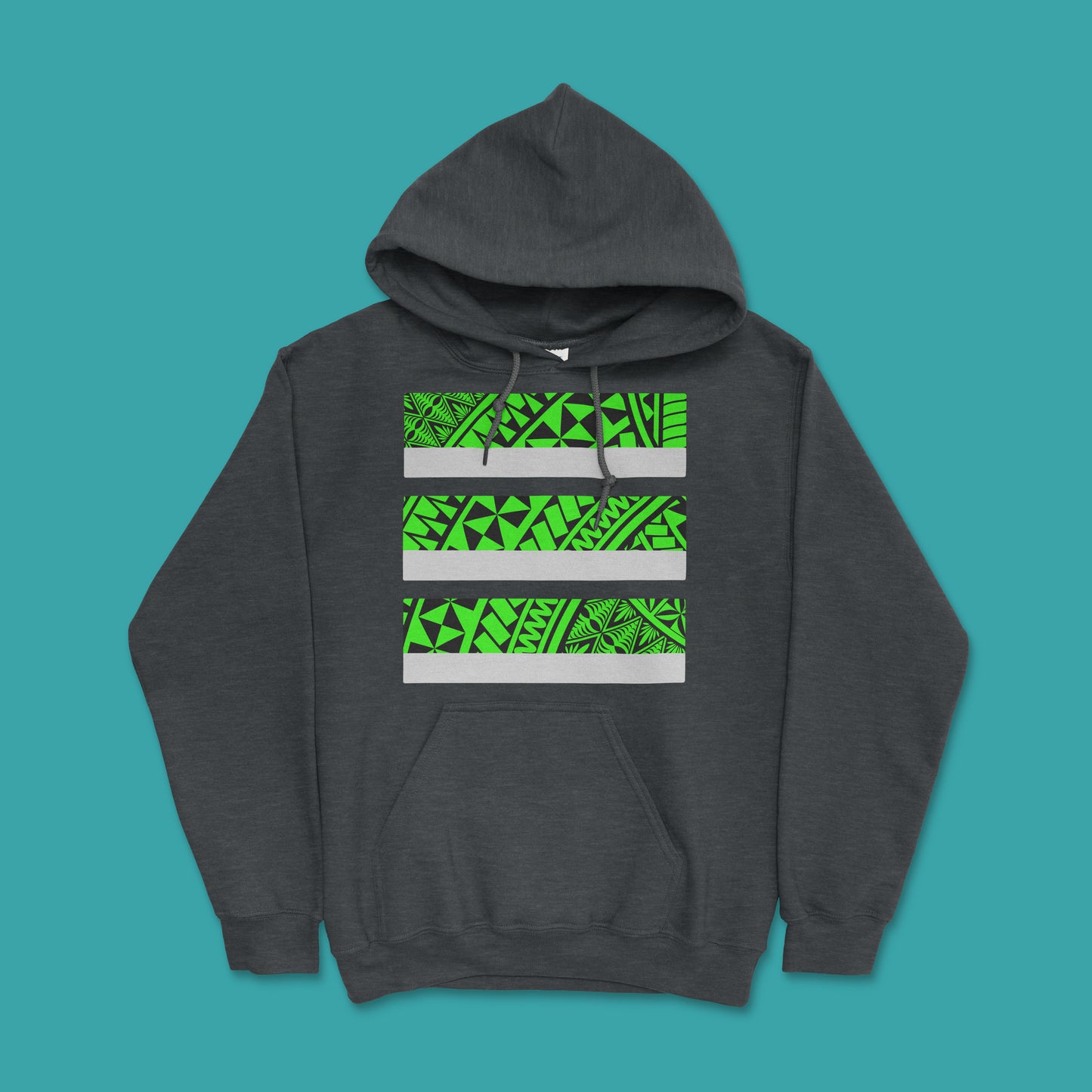 Construction Sweaters - Green Stripes