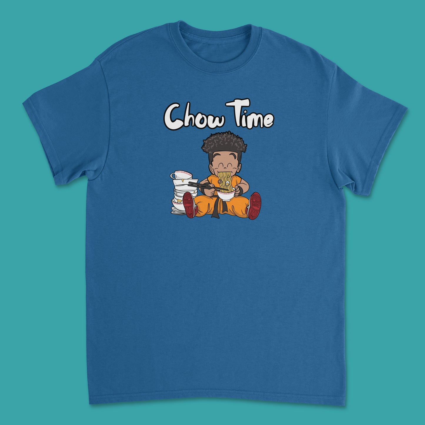 Kids Short Sleeve T-Shirt - Chow Time