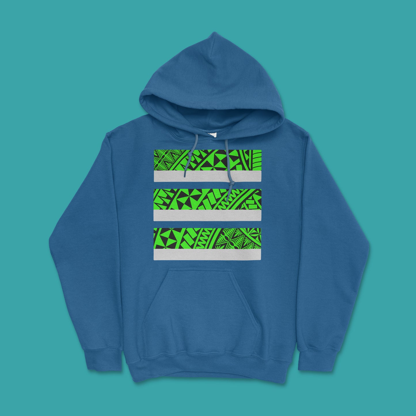 Construction Sweaters - Green Stripes