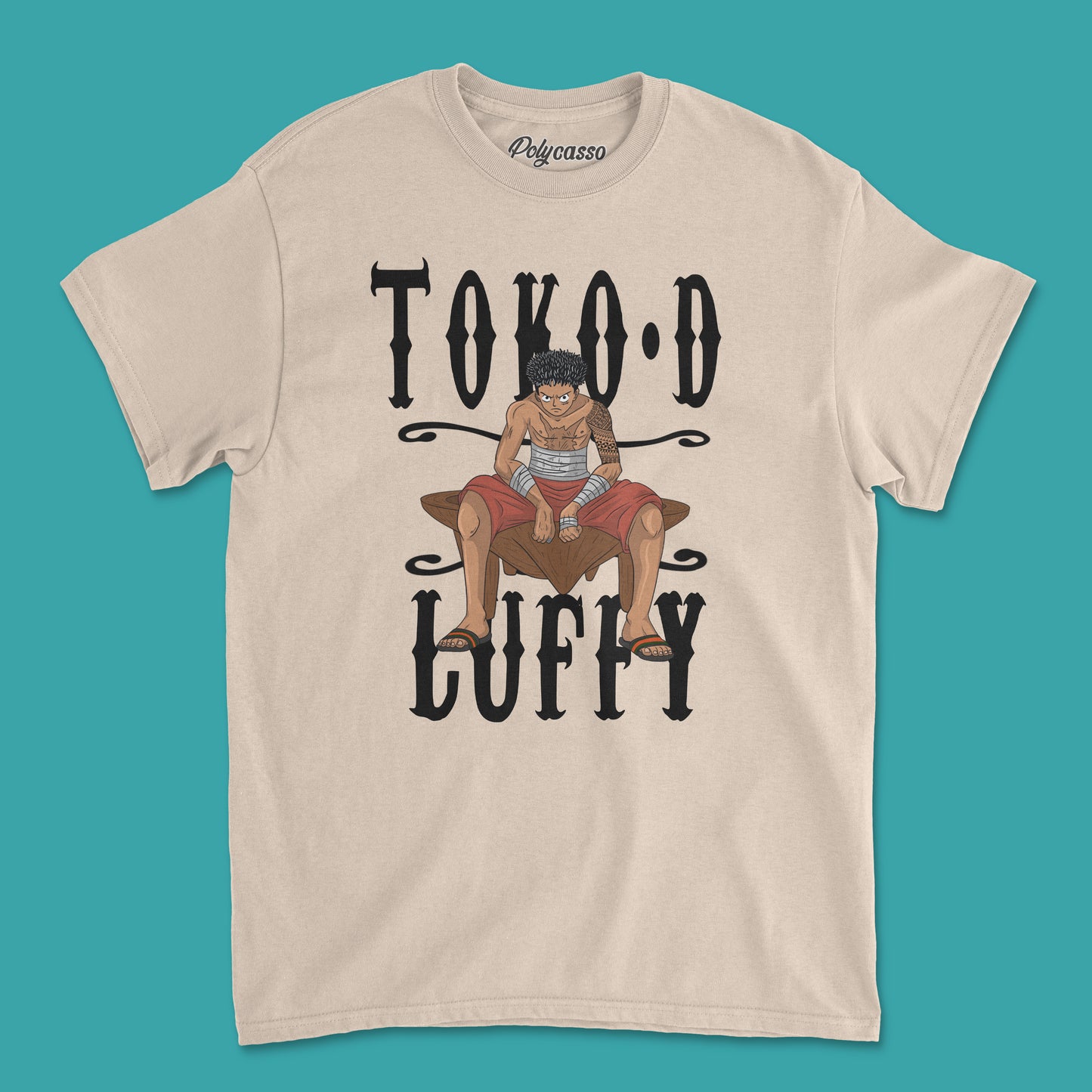 Adult Short Sleeve T-Shirt- Toko D Luffy